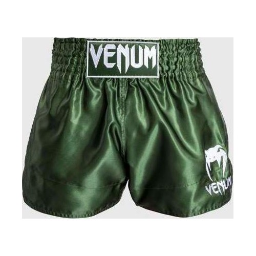 Venum Classic Muay ThaÃ¯ Short Khaki/White