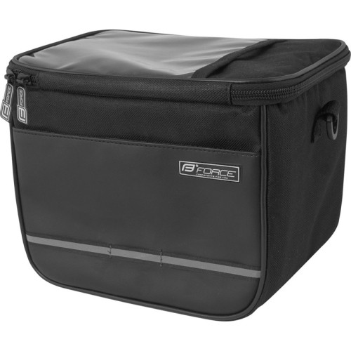 Bicycle Handlebar Bag Force Cube, 4.5l, Black