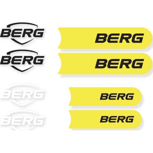 BERG GO Twirl Multicolor - Sticker set