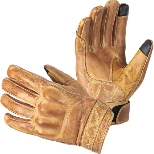 Leather Motorcycle Gloves B-STAR Chatanna