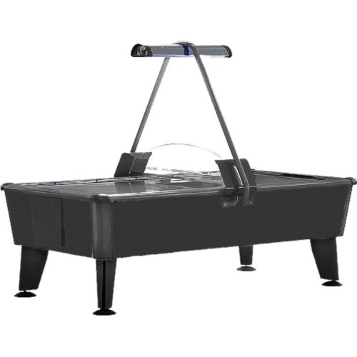 Airhockey Black, do użytku komercyjnego, 199x107x81 cm, walidator monet nie wchodzi w skład zestawu