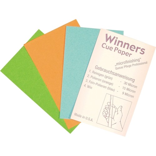 Winners Cue Papers