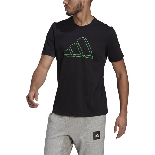 Adidas Marškinėliai Vyrams M Fi Gfx Tee Black