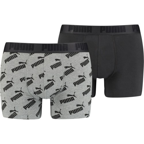 Puma Apatiniai Vyrams Men Aop Boxer Grey Black