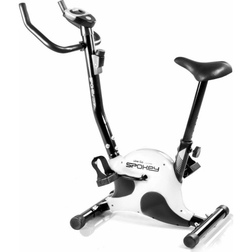 Mechanical exercise bike white Spokey ONEGO