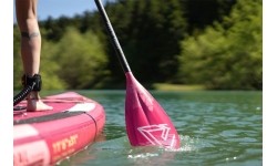 Aqua Marina Sports III Coral Adjustable Aluminium Paddle (2022)