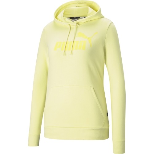 Puma Džemperis Moterims Ess Logo Hoodie Yellow