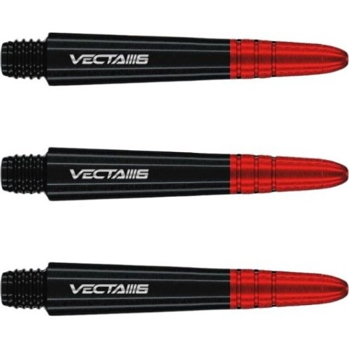 Dart Shafts Winmau Vecta Short Blade Black