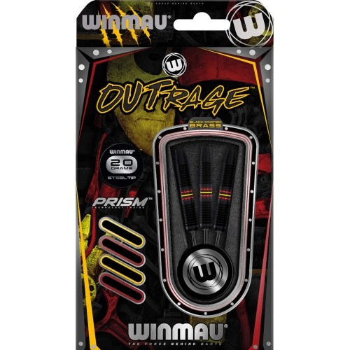 Darts Winmau Outrage Brass – 3-Pack