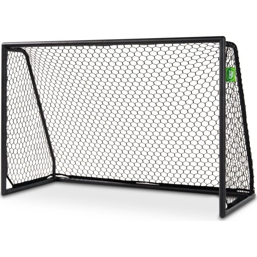 EXIT Scala aluminium football goal 180x120cm - black