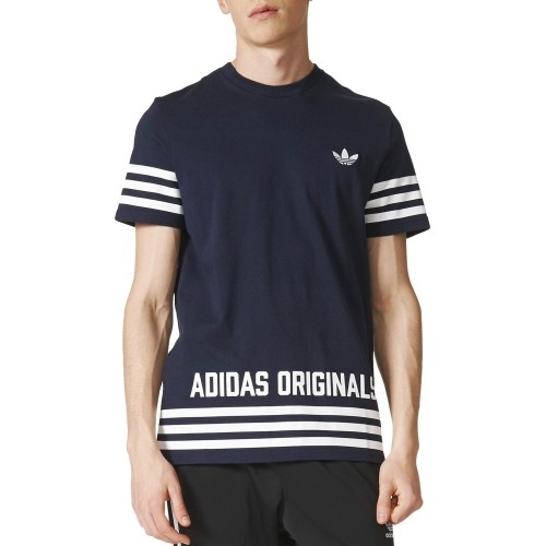 Adidas Originals Marškinėliai STREET GRP TEE Blue