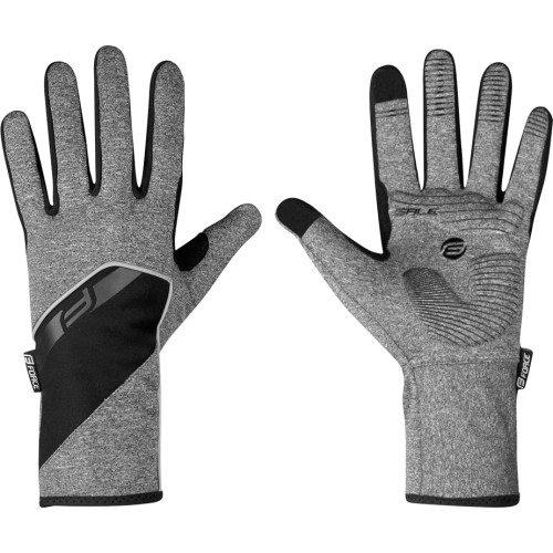 FORCE GALE softshell gloves (grey) XL