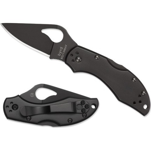 Folding Knife Spyderco BY10BKP2 Robin 2, Black