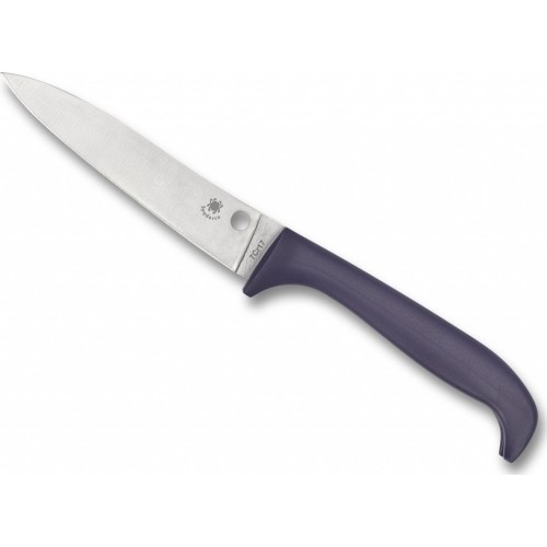 Knife Spyderco K20PPR Counter Puppy, Purple, Plain Edge