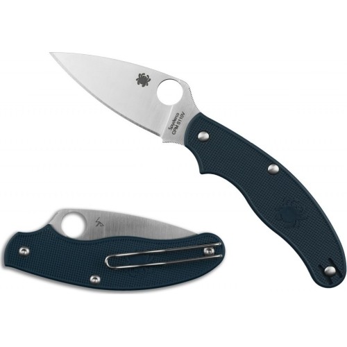 Folding Knife Spyderco C94PDBL UK Penknife, Dark Blue