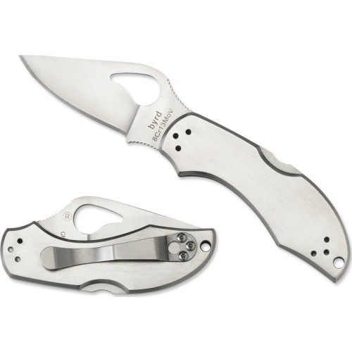 Folding Knife Spyderco BY10P2 Robin 2, Stainless