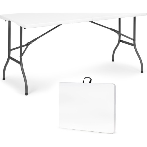 Garden catering table folding banquet table 153cm