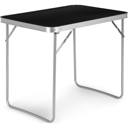 Travel table picnic table folding 70x50cm black