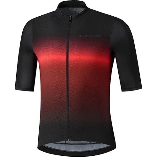 Men's Cycling Jersey Shimano S-Phyre Flash, Size XL, Red