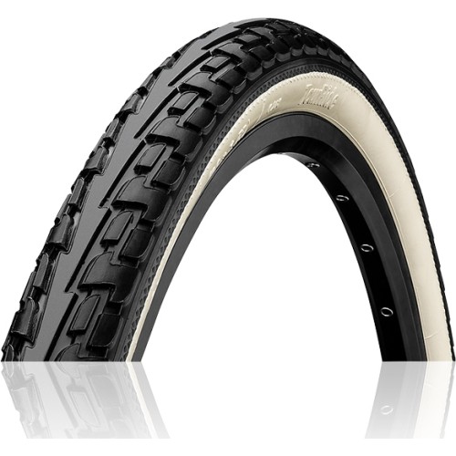 Bicycle Tire Continental Ride Tour, 37-584, Black/White