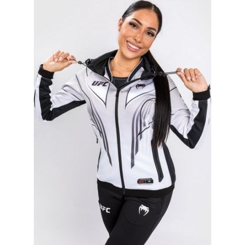 UFC Venum Authentic Fight Night 2.0 Kit by Venum Women's Walkout Hoodie - White