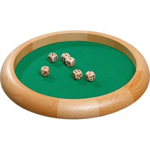 Wood Dice Tray Philos Diameter 30 cm