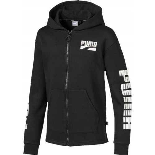 Puma Džemperis Paaugliams Rebel Bold Hooded Black