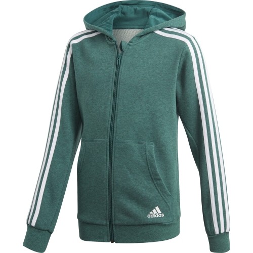 Adidas Džemperis Paaugliams Yb 3S Fz Hoodie Green