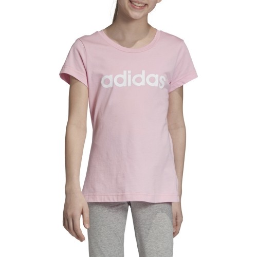 Adidas Palaidinė Paaugliams Yg E Lin Tee Pink