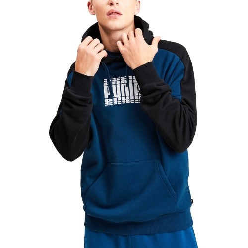 Puma Džemperis Rebel Block Hoody Blue Black