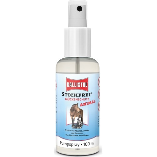 Spray przeciw komarom dla zwierząt Ballistol Anti Bite Animal Spray, 100ml