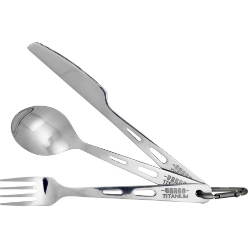 Vargo titanium cutlery set