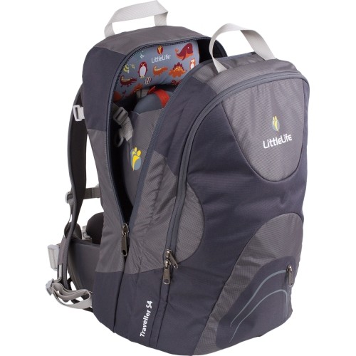 Backpack LittleLife Child Carrier Traveller S4, Grey