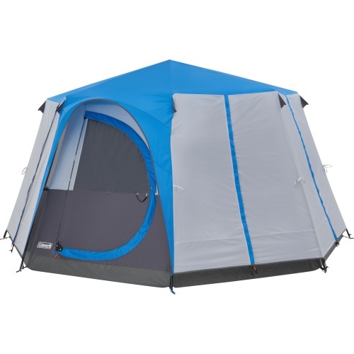 Tent Coleman Octagon Blue-Lime, 8 persons