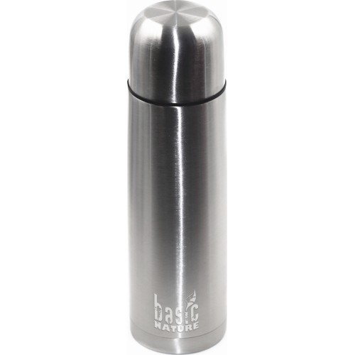 Flask BasicNature Vacuum, 0.5L, Stainless Steel