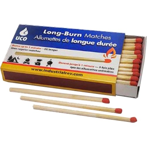 UCO Matches 'Long Burn Matches'