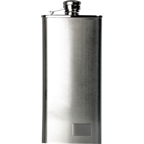 BasicNature Hip flask 'Dull design