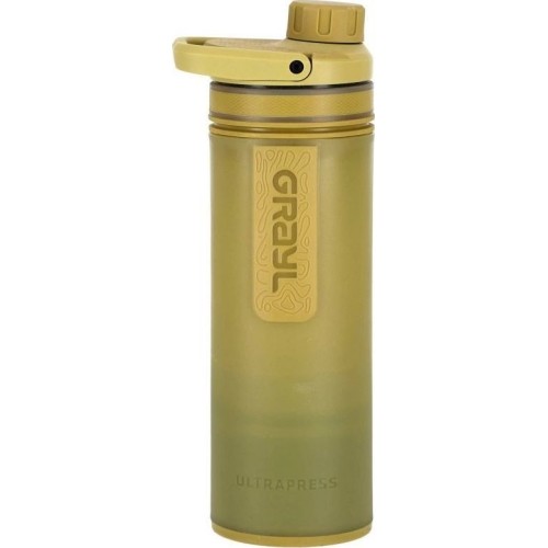 Grayl UltraPress sand filter bottle