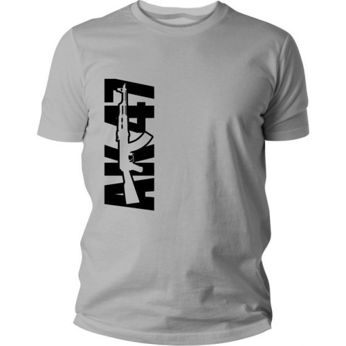 TigerWood AK47 men's t-shirt grey