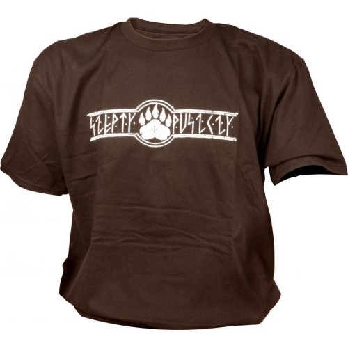 TigerWood men's t-shirt Whispers of the Forest brown.