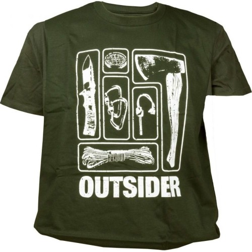 TigerWood Outsider men's t-shirt green