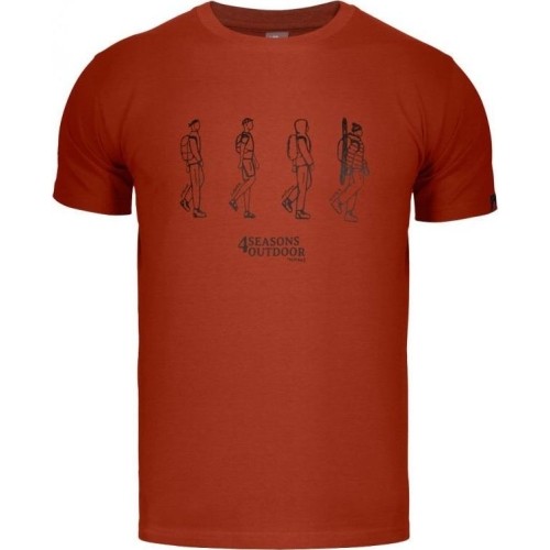 Alpinus Four men's t-shirt orange