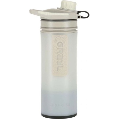 Grayl GeoPress Peak White Filter Bottle