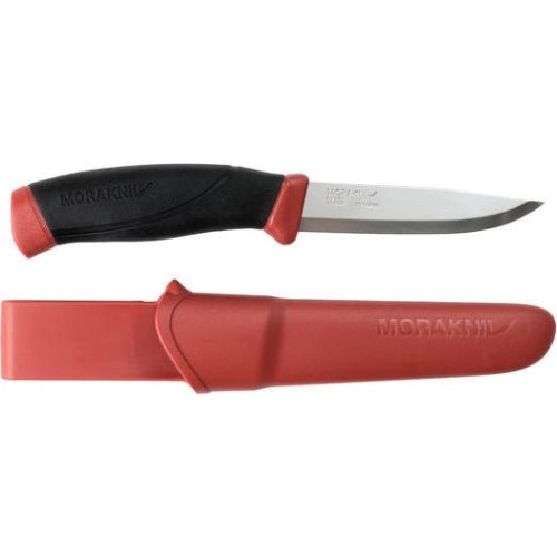 Nóż Morakniv Companion czerwony stal nierdzewna