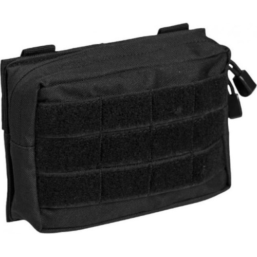 BLACK MOLLE BELT POUCH SMALL