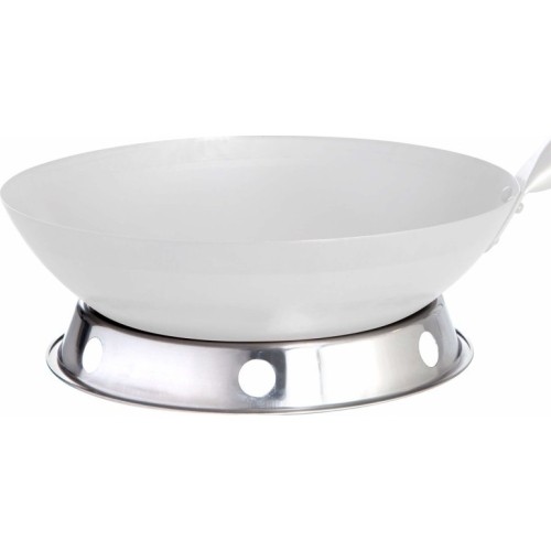 Wok pan holder