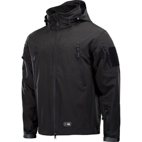 M-Tac Soft Shell Jacket with fleece liner black