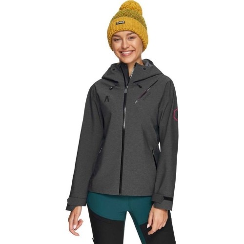 Alpinus women's 3-layer jacket Gingera black