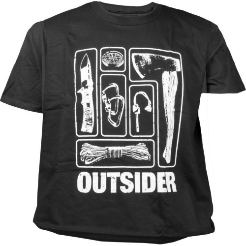 TigerWood Outsider men's t-shirt black