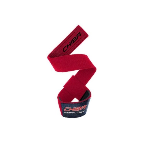 Chiba - 40600 Lifting Straps (Red)